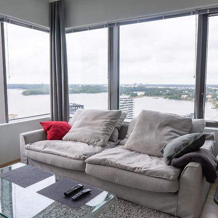18Th Floor Helsinki High Point 1 Bdr Apartment With City View - Free Garage Parking Dış mekan fotoğraf