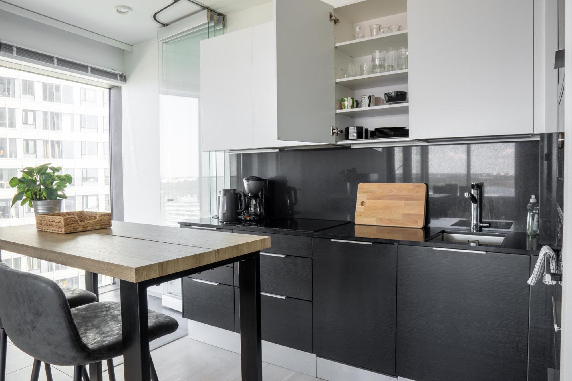 18Th Floor Helsinki High Point 1 Bdr Apartment With City View - Free Garage Parking Dış mekan fotoğraf