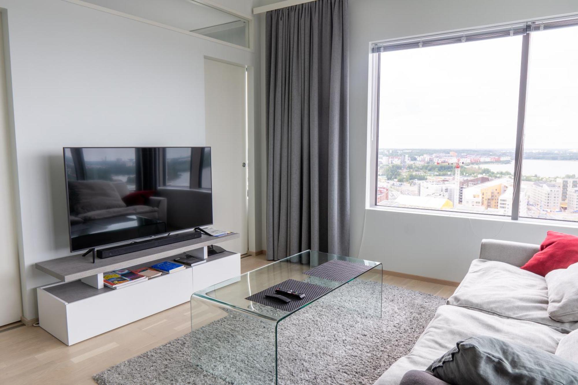 18Th Floor Helsinki High Point 1 Bdr Apartment With City View - Free Garage Parking Dış mekan fotoğraf