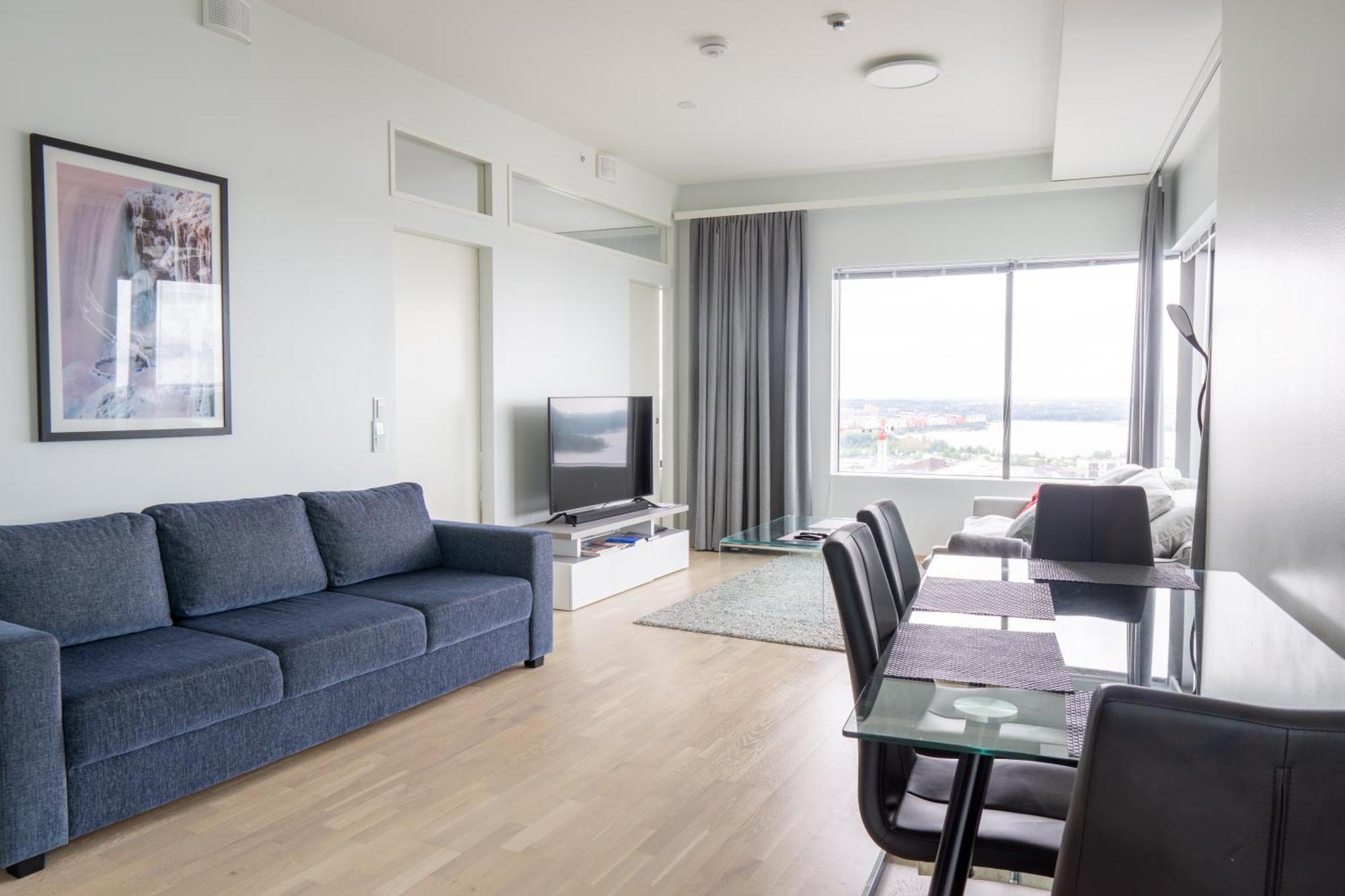 18Th Floor Helsinki High Point 1 Bdr Apartment With City View - Free Garage Parking Dış mekan fotoğraf
